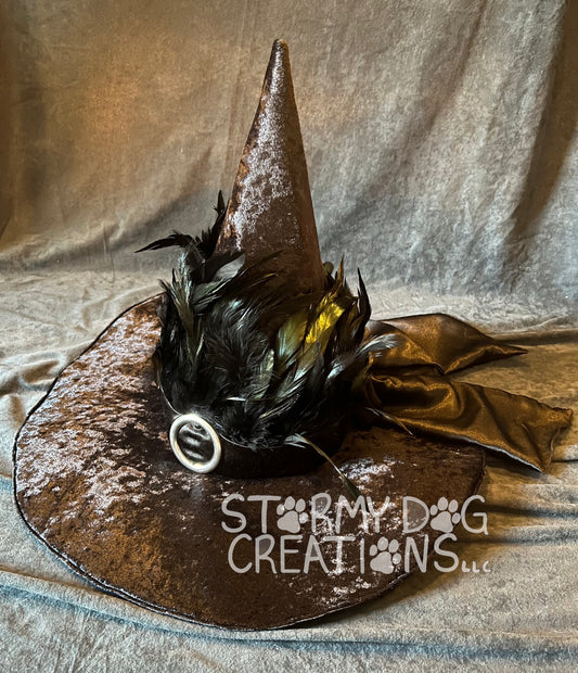 Black Bird Witch Hat